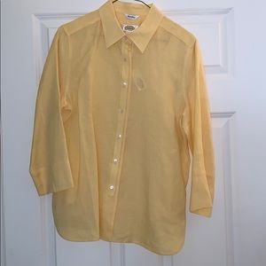 Talbots Linen Shirt and Matching Undershirt